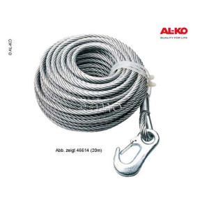10 m-es kötél az Alko Optima 350 kg-os csörlőhöz