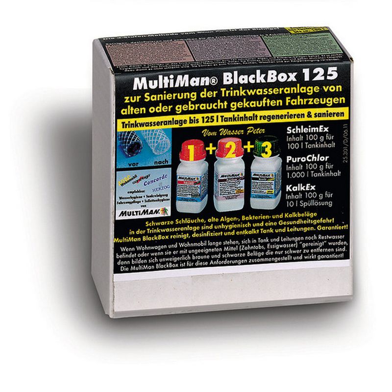 MultiMan BlackBox 125 vízrendszer regeneráló doboz