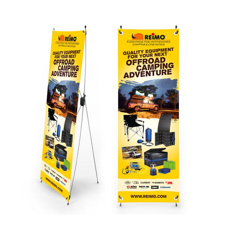 Offroad Camping X-Banner, angol